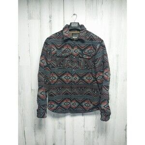 Men's Jachs New York Shirt Jacket Size Medium Aztec Print